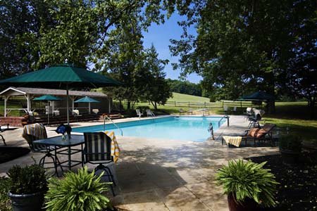 Poolside