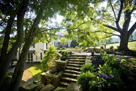 Sunken garden